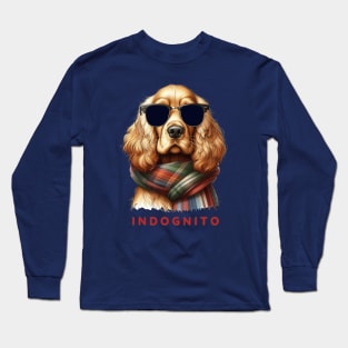 Cocker Spaniel Indognito Long Sleeve T-Shirt